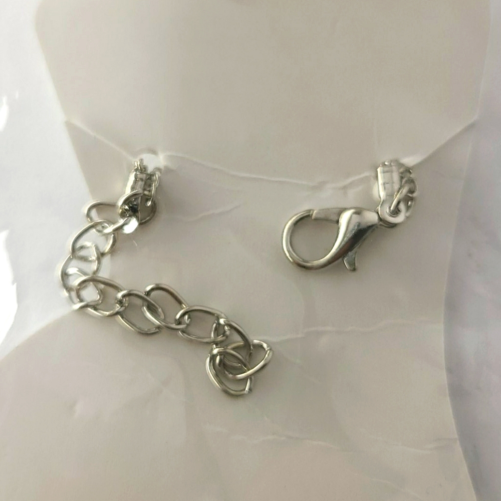 Silver colored anklet - Picture 3 of 4